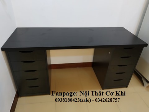 Bàn Gaming IKEA FULL ĐEN